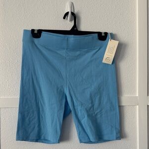 Forever 21 Light Blue Bike Shorts